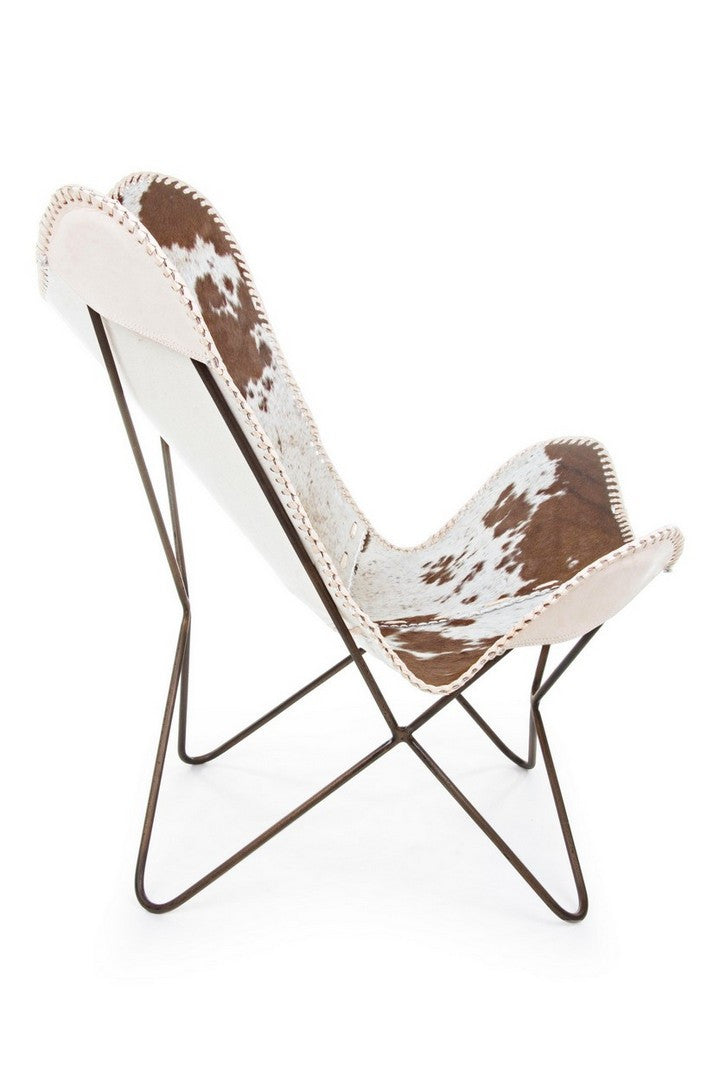 POLTRONA BUFFALO MARRONE