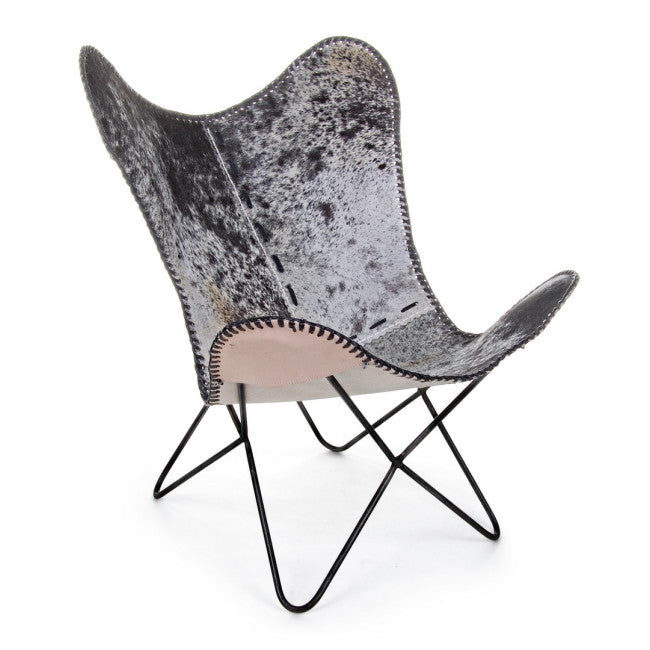 POLTRONA BUFFALO NERO