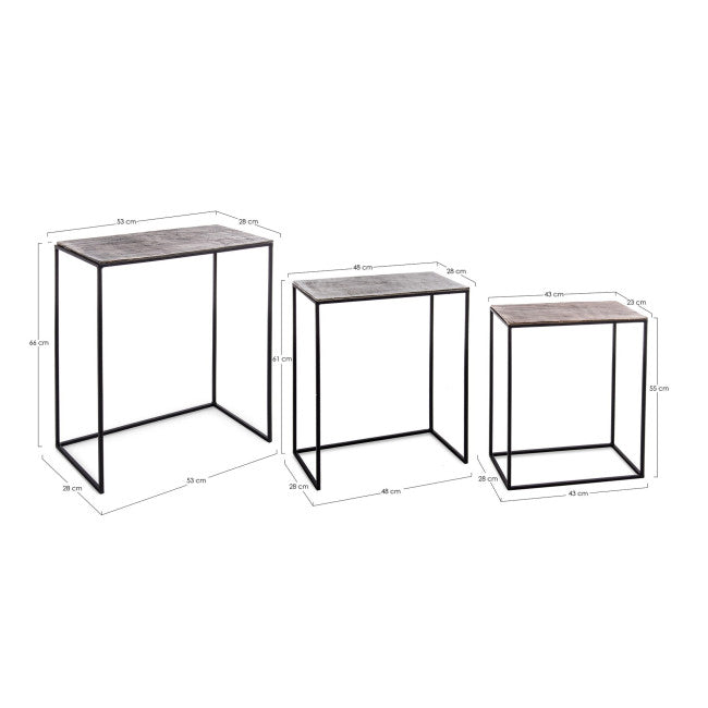 SET3 TAVOLINO TAHIR RETT