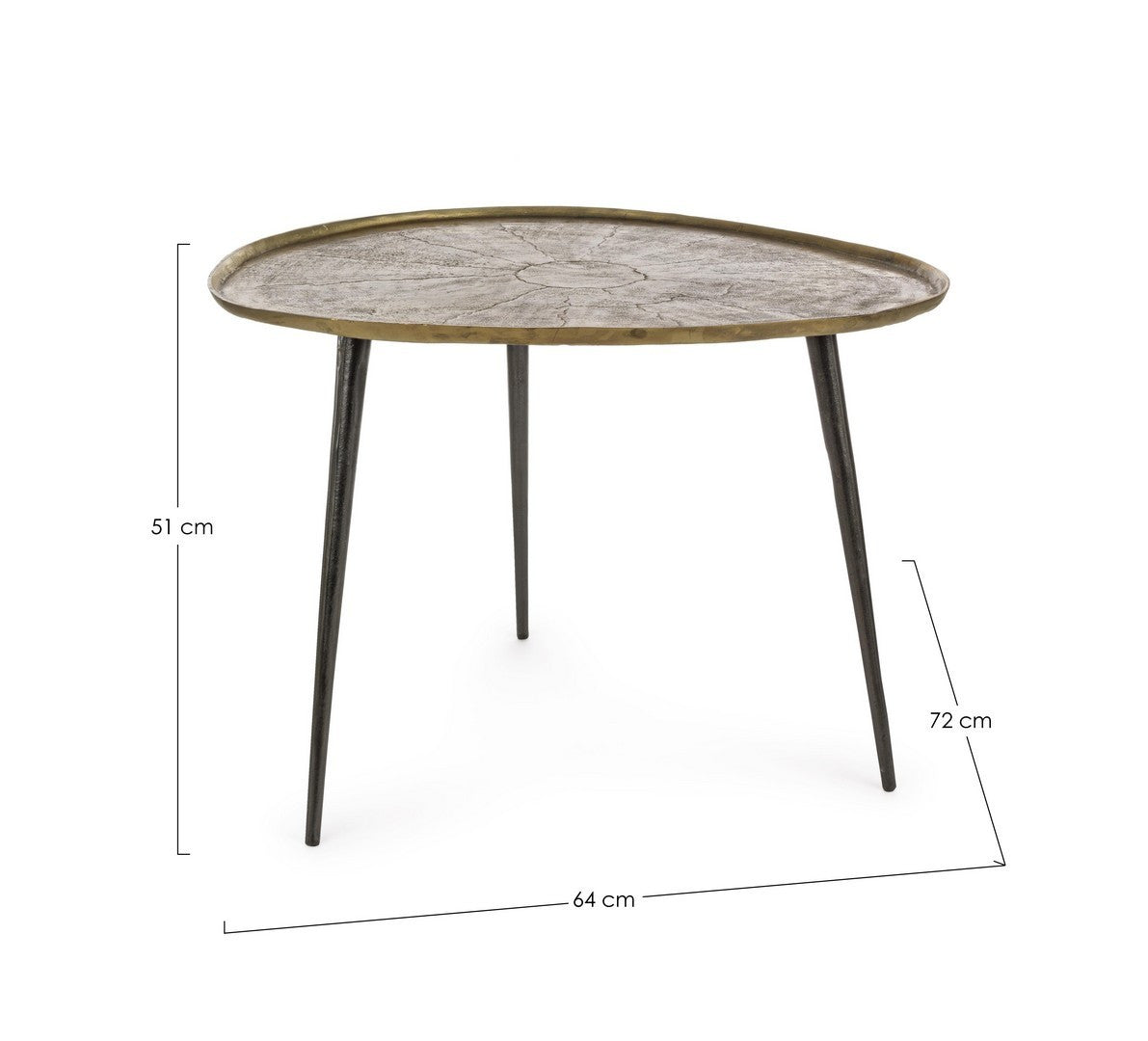 TAVOLINO KARIMA 64X72