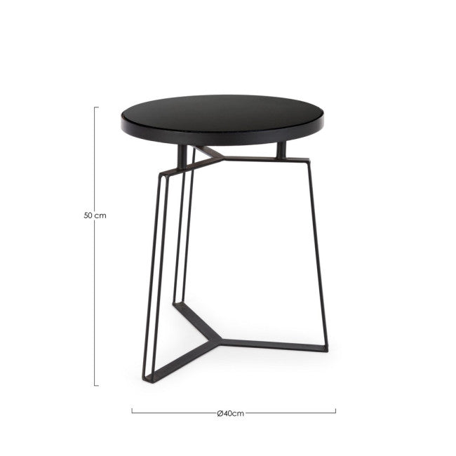 TAVOLINO ZAIRA NERO D40