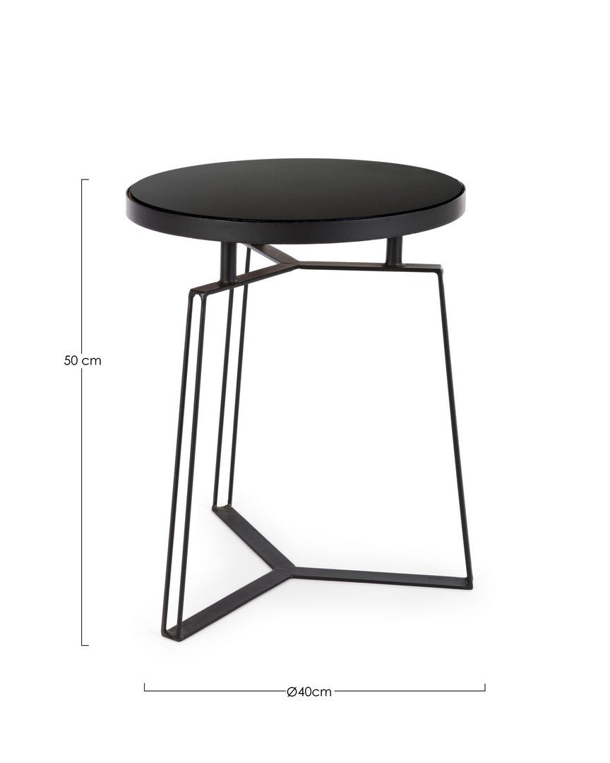 TAVOLINO ZAIRA NERO D40