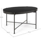 TAVOLINO RASHIDA NERO 70X46