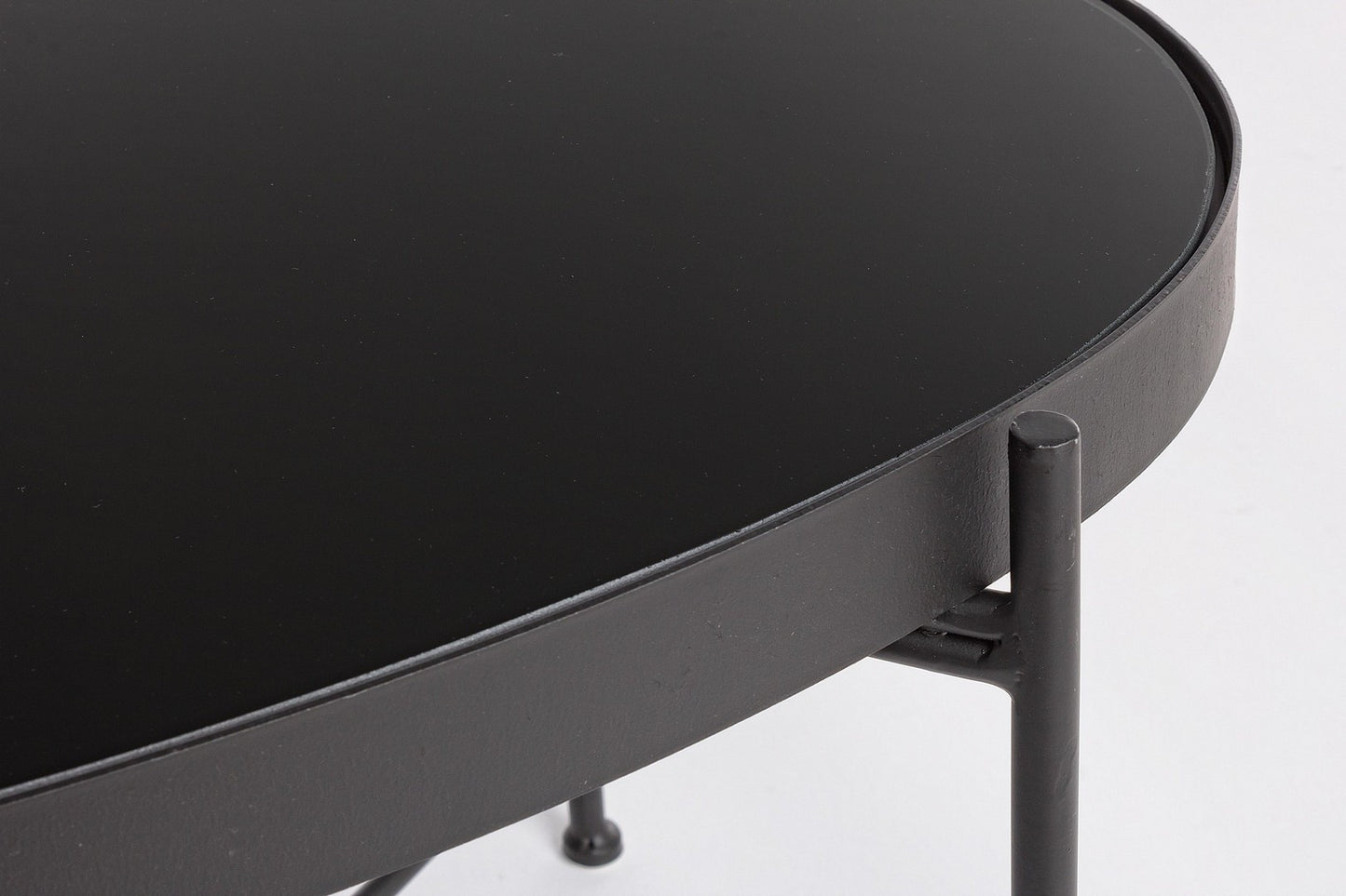 TAVOLINO RASHIDA NERO 70X46