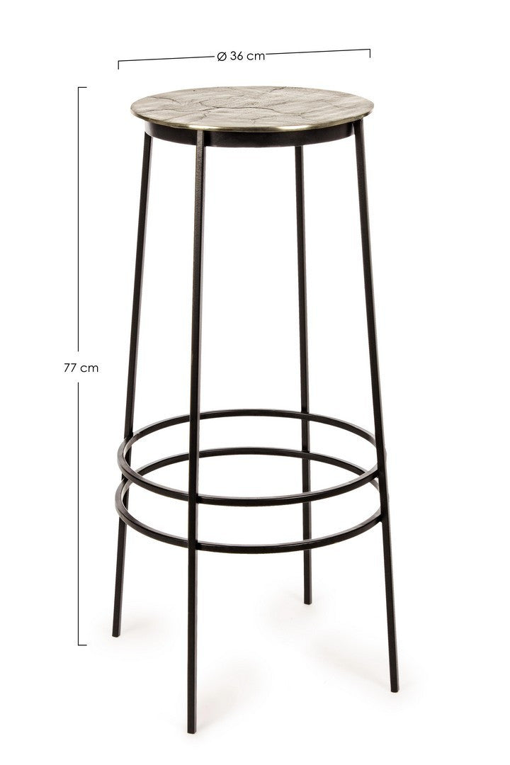 SGABELLO BAR AMIRA ORO H77