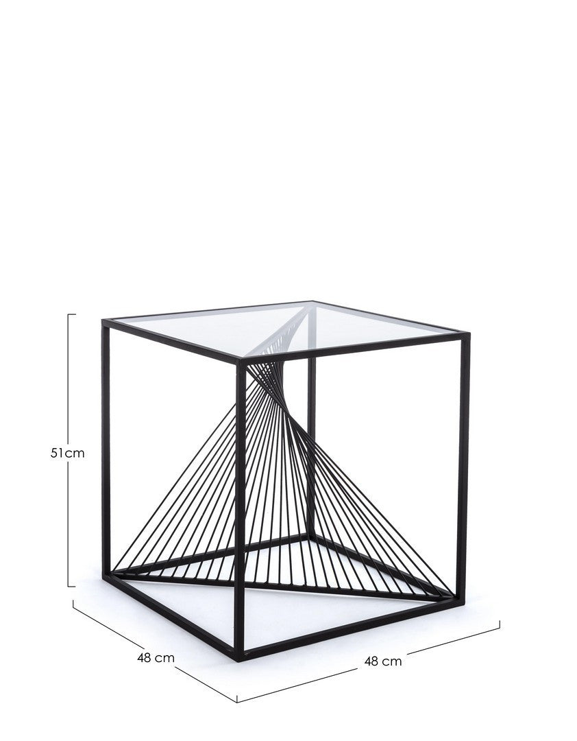 TAVOLINO ESPIRAL 48X48