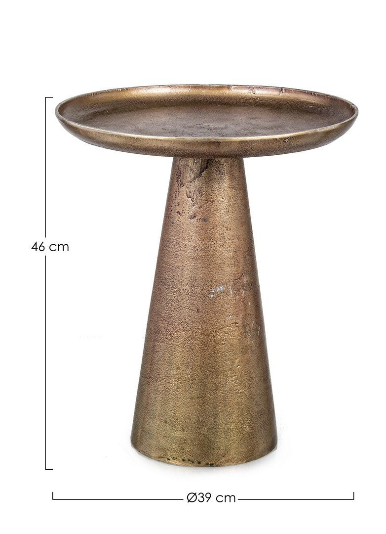 TAVOLINO KULVIR BRASS D39
