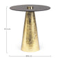 TAVOLINO C-V DINPAL BRASS D45