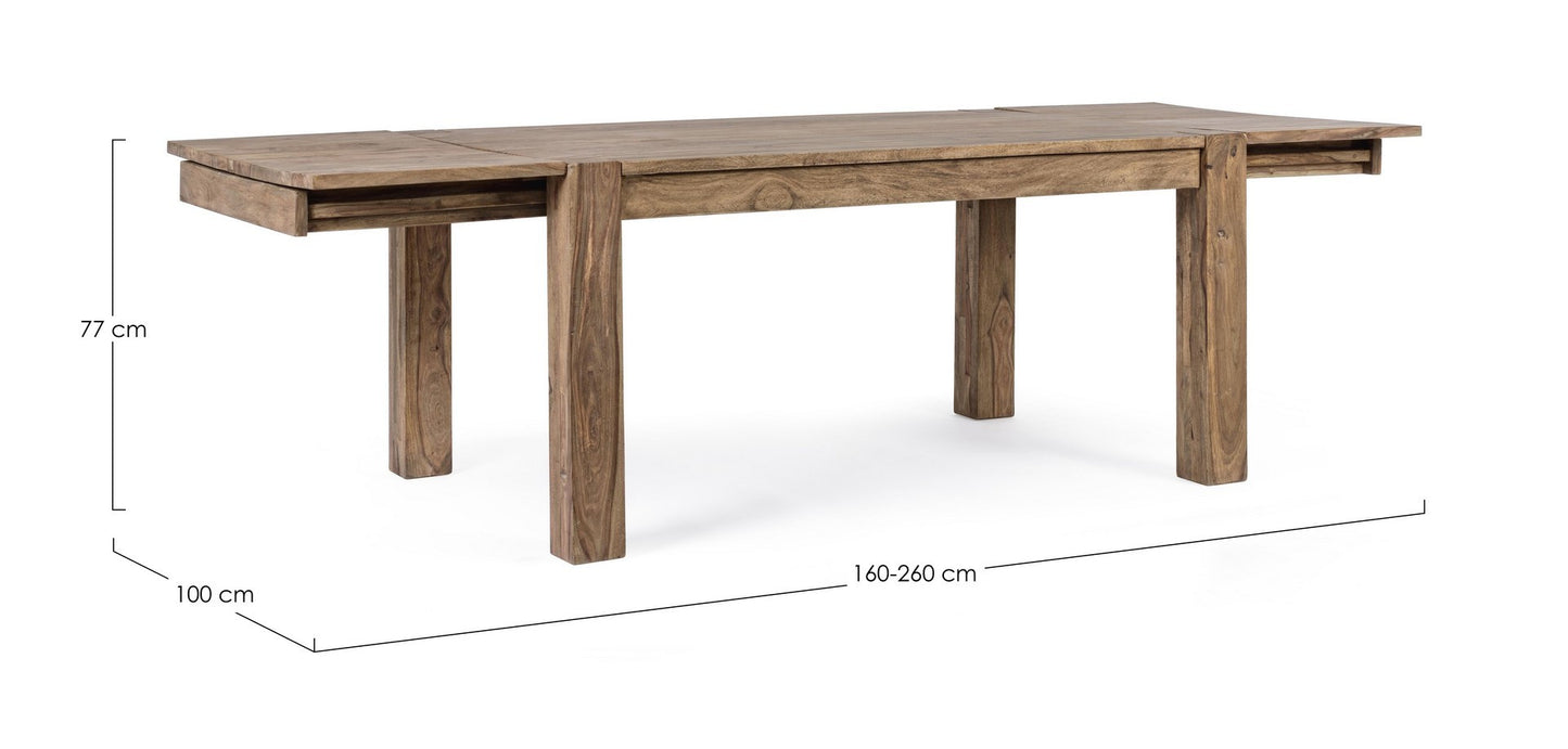 TAVOLO ALL. SALFORD 160-260X100