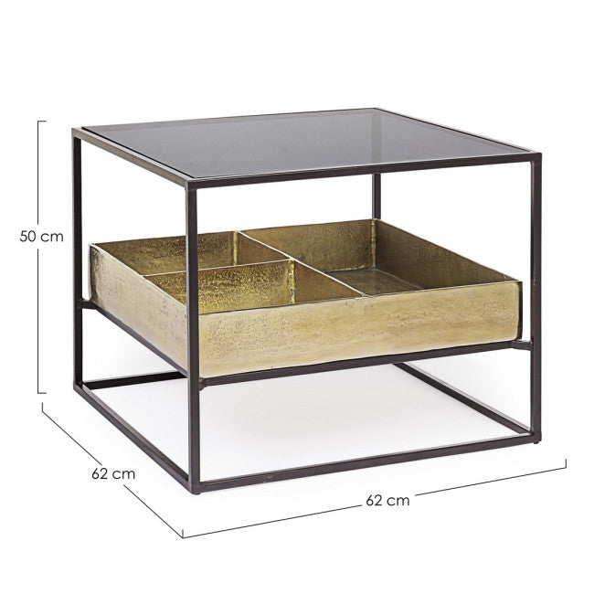 TAVOLINO C-CONTENITORE MAVILA 62X62