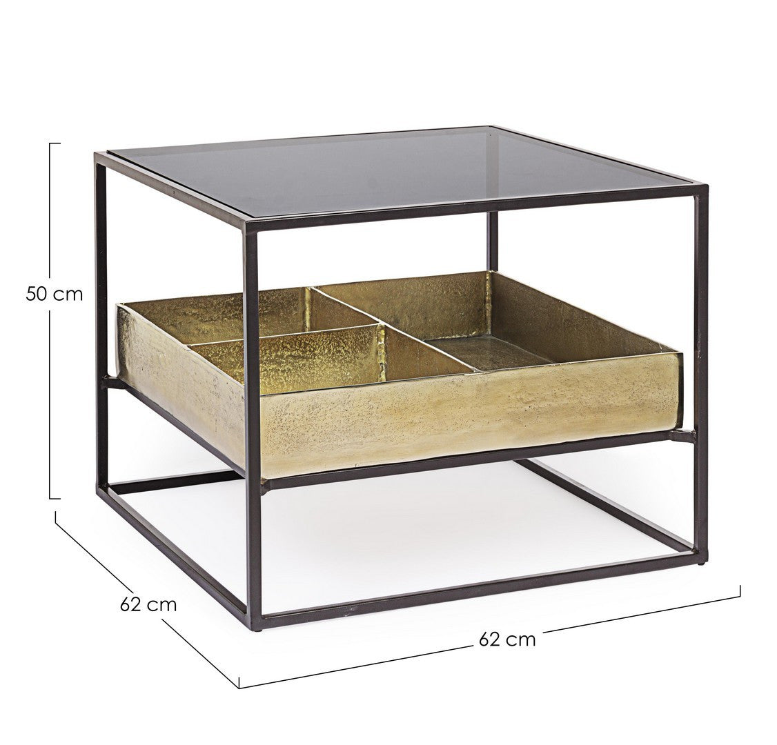 TAVOLINO C-CONTENITORE MAVILA 62X62