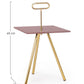TAVOLINO INESH ORCHID QU 35X35