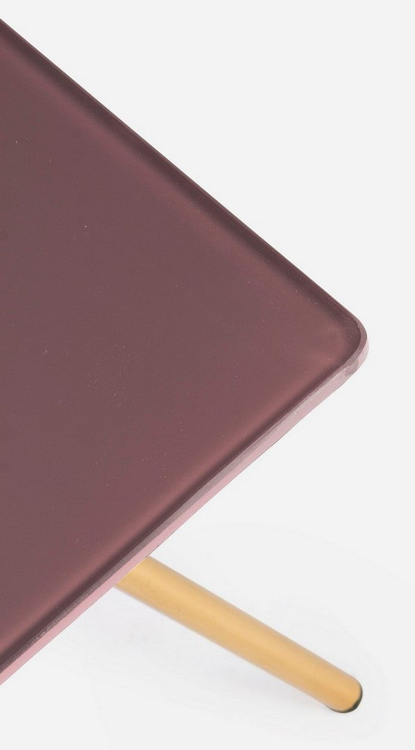 TAVOLINO INESH ORCHID QU 35X35