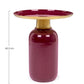 TAVOLINO NALIMA BURGUNDY D40.5
