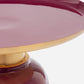 TAVOLINO NALIMA BURGUNDY D40.5