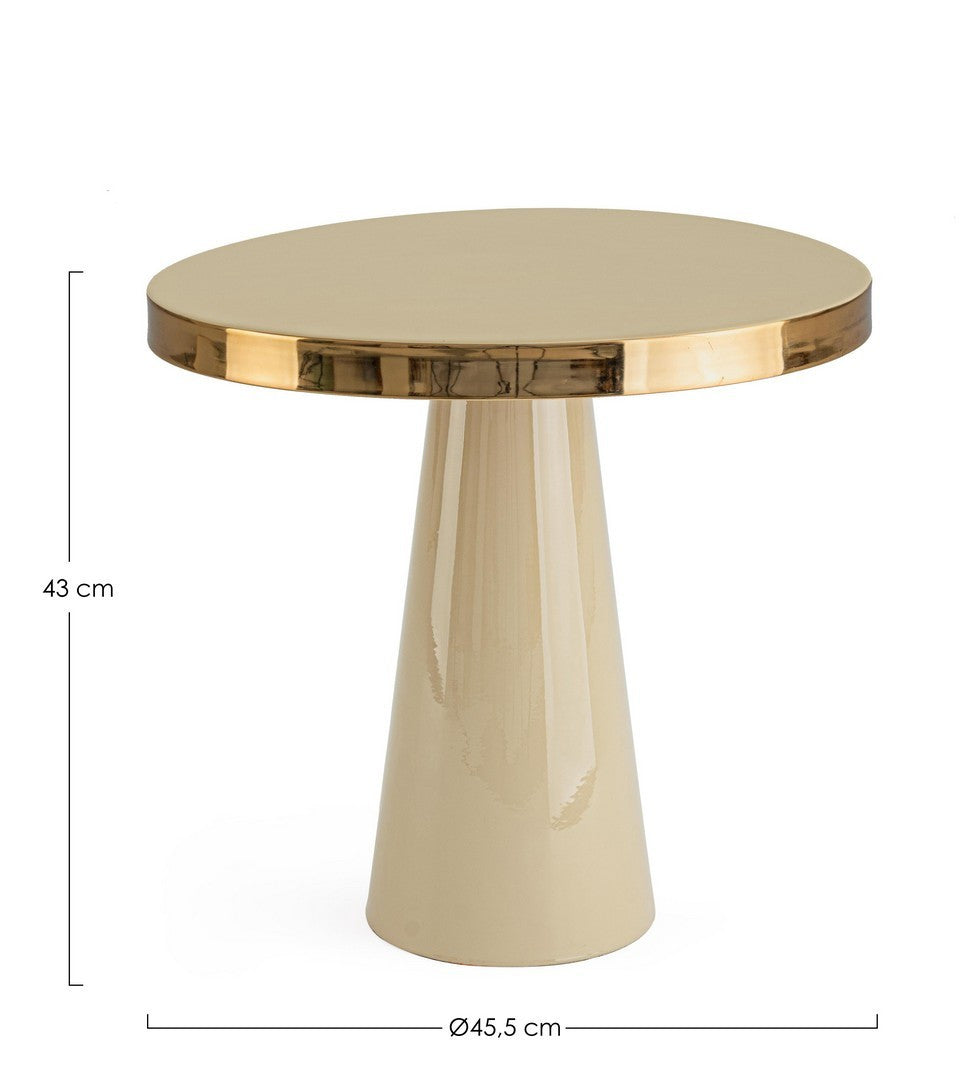 TAVOLINO NANDIKA IVORY D45.5