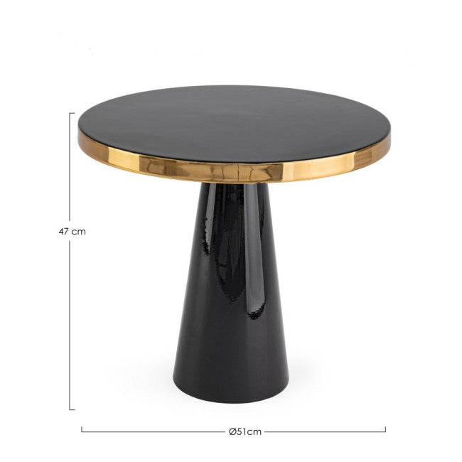TAVOLINO NANDIKA NERO D51