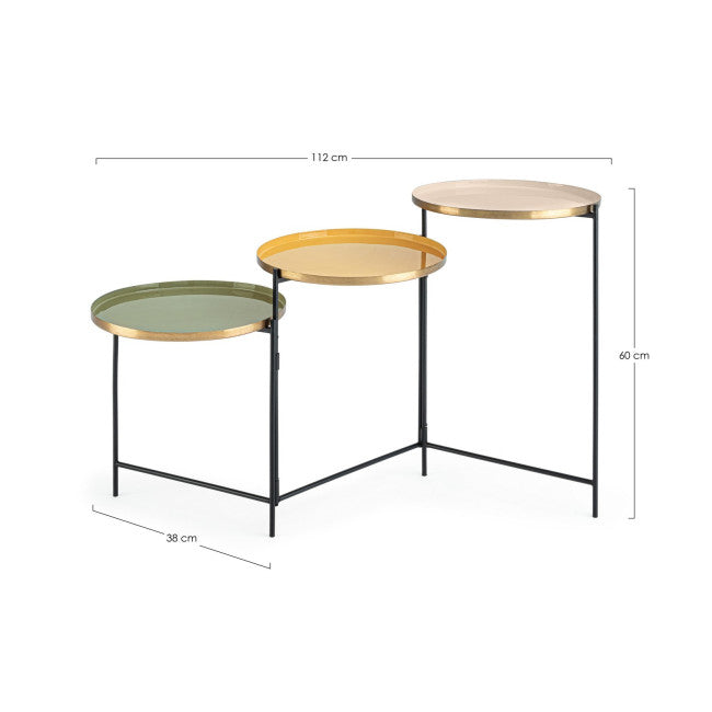 TAVOLINO PIEGH.3P AMRITA