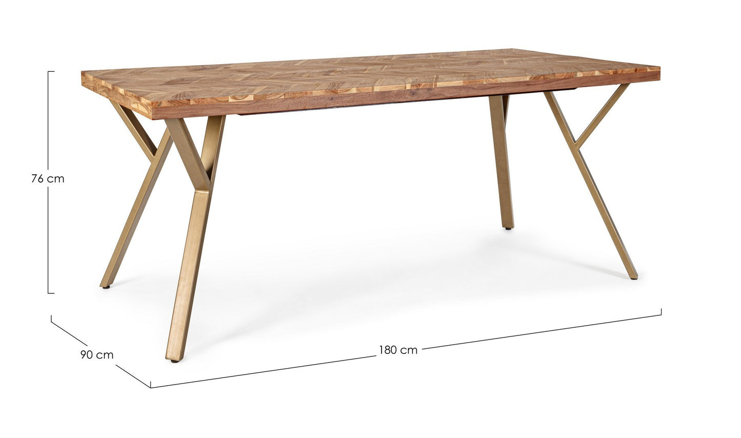 TAVOLO RAIDA 180X90