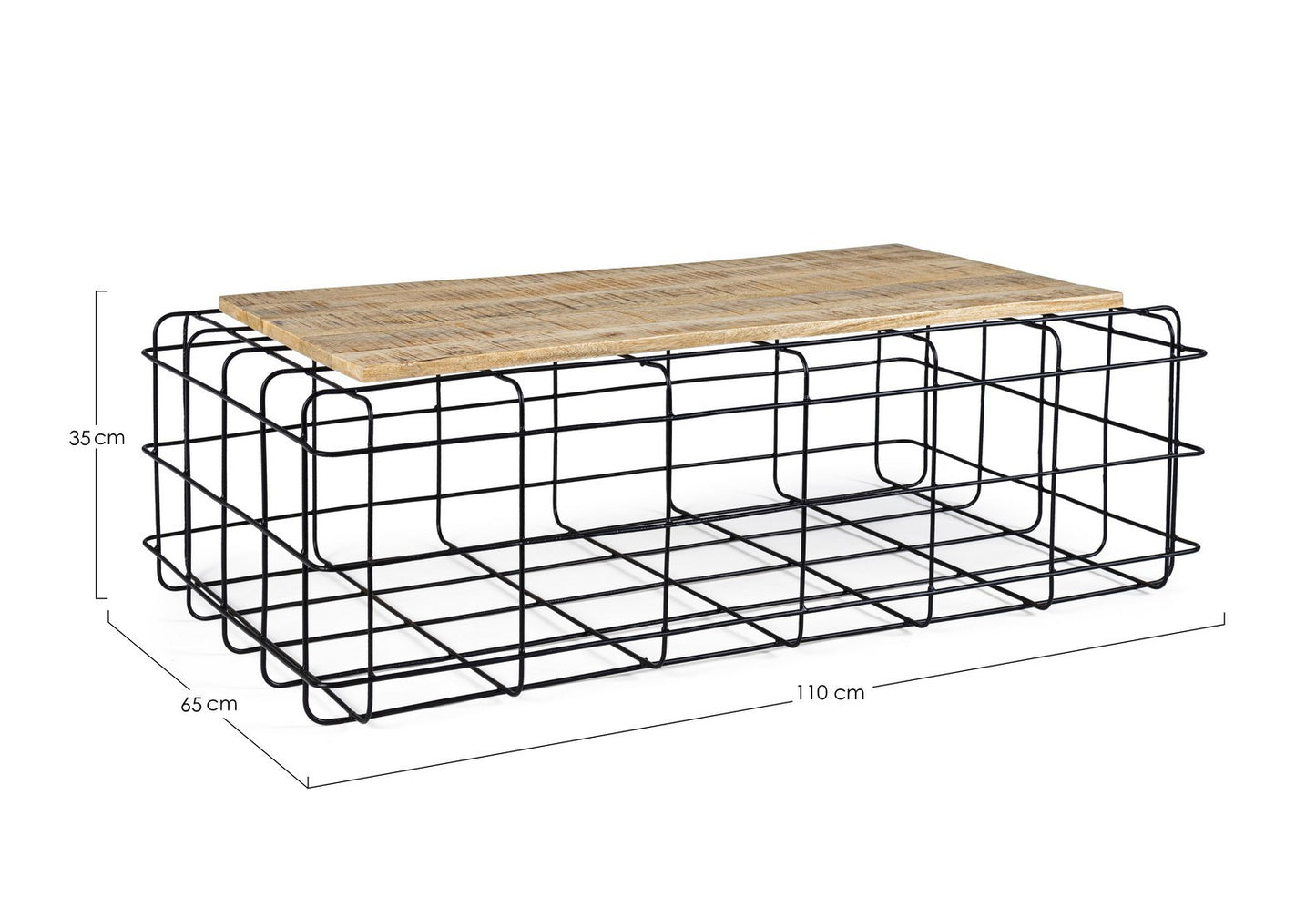 TAVOLINO TRELLIS RET 110X65