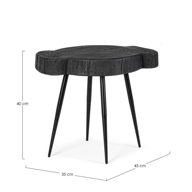TAVOLINO ZAKIA NERO L