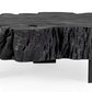 TAVOLINO KEVAL NERO 90X90