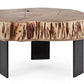 TAVOLINO KEVAL NATURAL 70X65