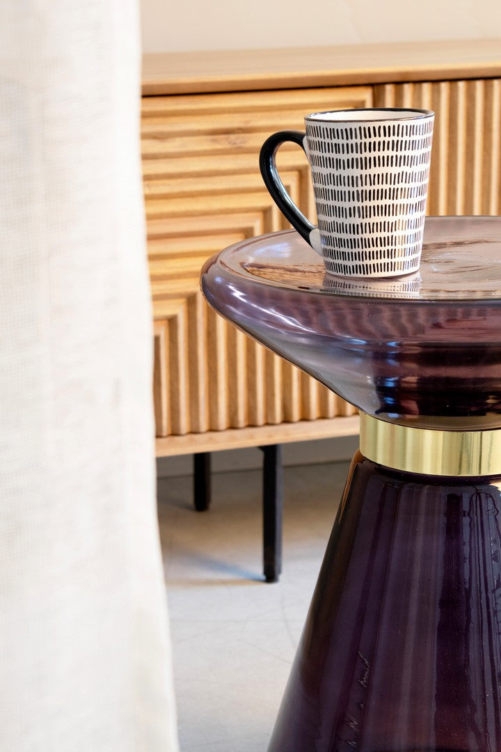 TAVOLINO AZMIN VT GRIGIO FUME' D36