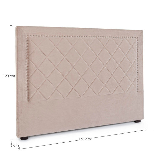 TESTIERA LETTO AHURA GRIGIO CHIARO 160