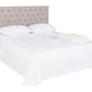 TESTIERA LETTO CASPAR GRIGIO CHIARO 160