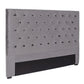 TESTIERA LETTO CASPAR GRIGIO SCURO 160