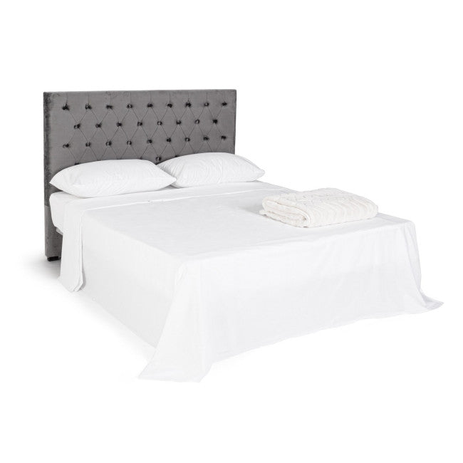 TESTIERA LETTO CASPAR GRIGIO SCURO 160