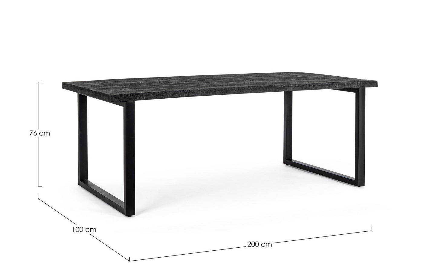 TAVOLO RETT. HASTINGS 200X100