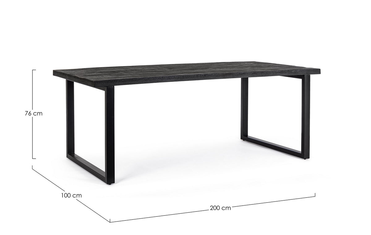 TAVOLO RETT. HASTINGS 200X100