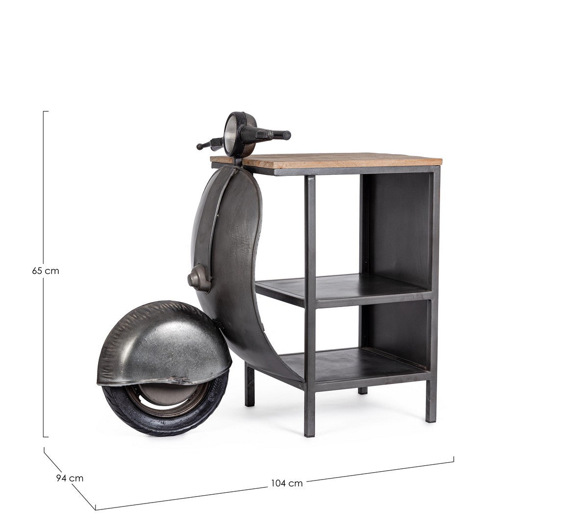 CONSOLLE BAR VESPA METAL