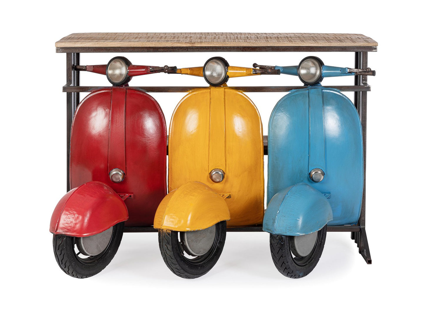 CONSOLLE BAR TRIS VESPA COLOR