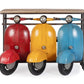 CONSOLLE BAR TRIS VESPA COLOR