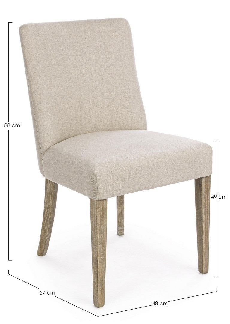 SEDIA BEATRIZ NATURALE