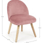 POLTRONCINA ADELINE ROSA ANTIK