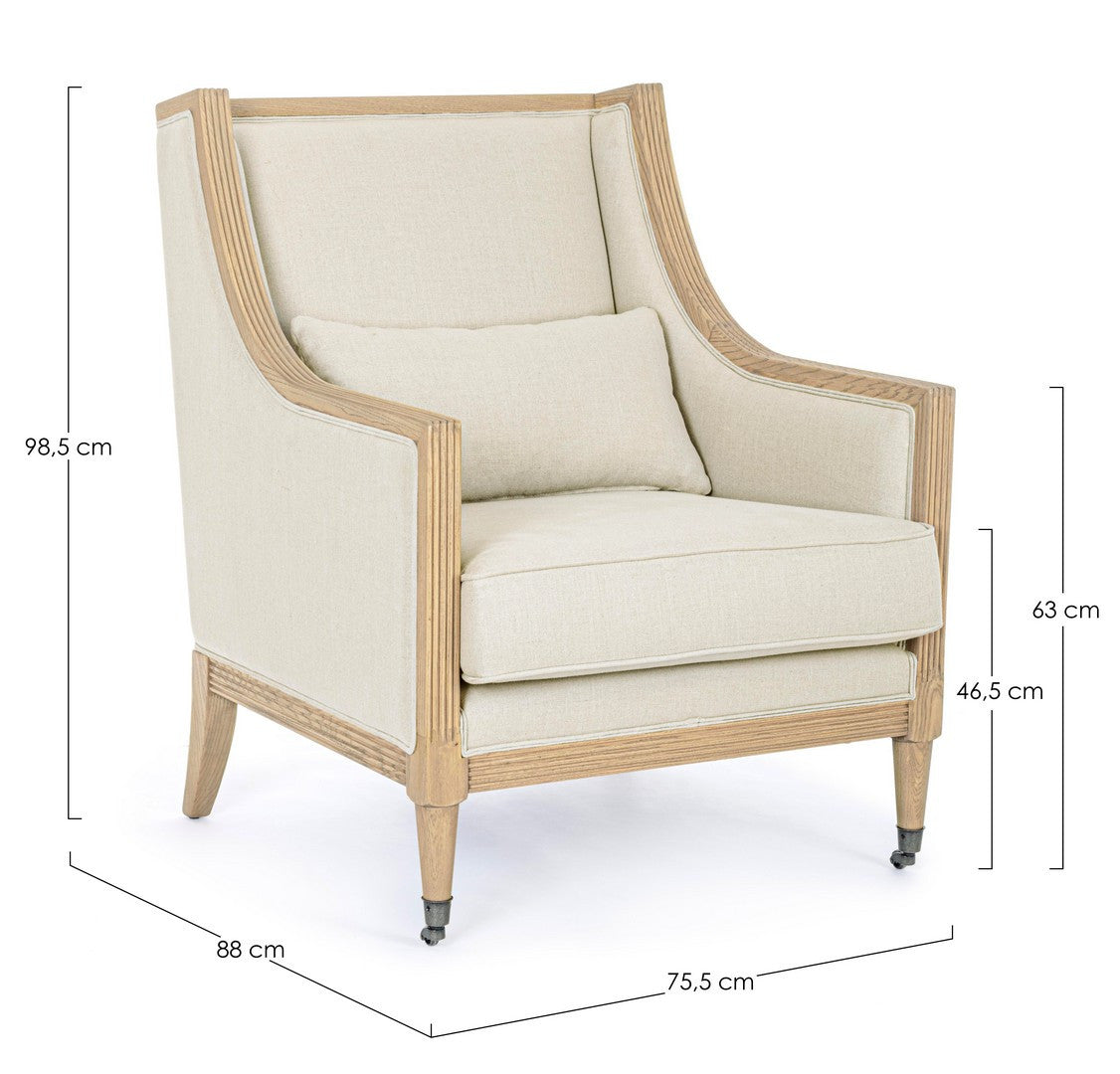 POLTRONA MARLIN NATURALE
