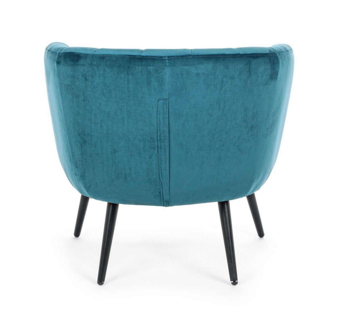 POLTRONA AVRIL BLU PAVONE