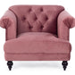 POLTRONA BLOSSOM ROSA ANTICO