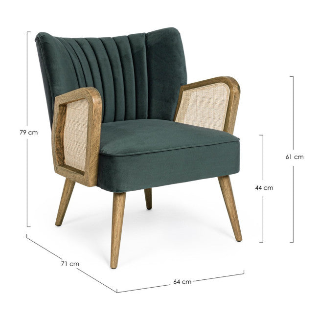 POLTRONA VIRNA VERDE