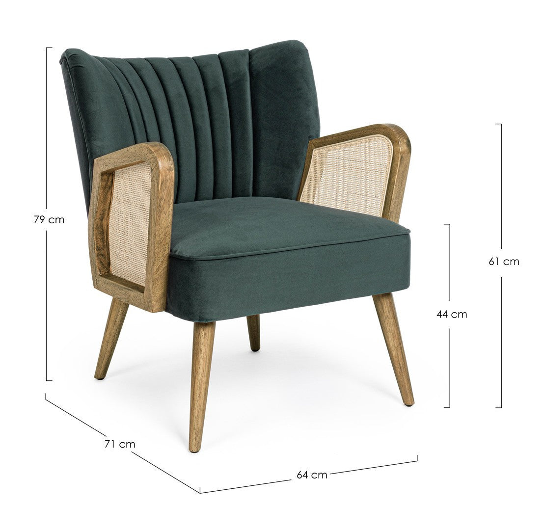 POLTRONA VIRNA VERDE