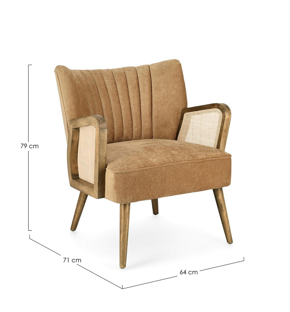 POLTRONA VIRNA MUSTARD