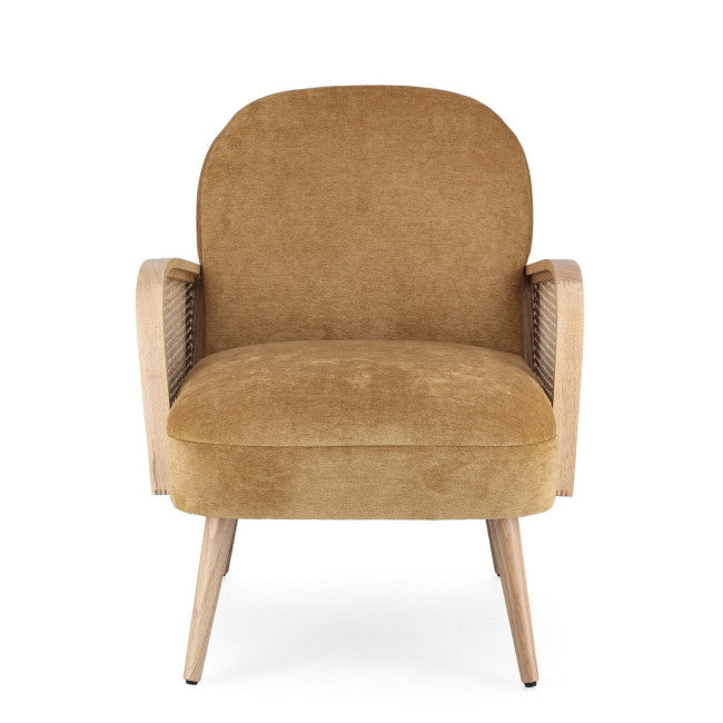 POLTRONA DALIDA MUSTARD