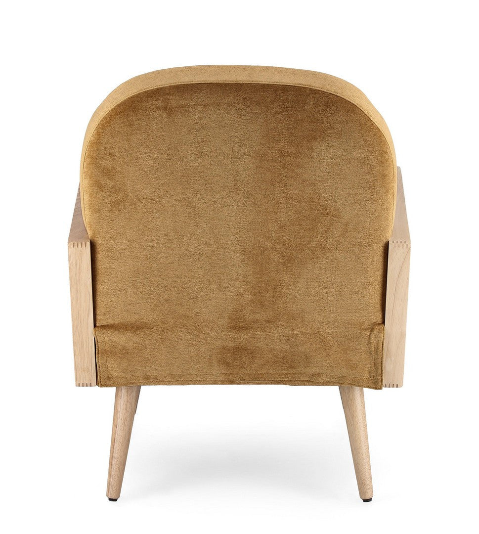 POLTRONA DALIDA MUSTARD