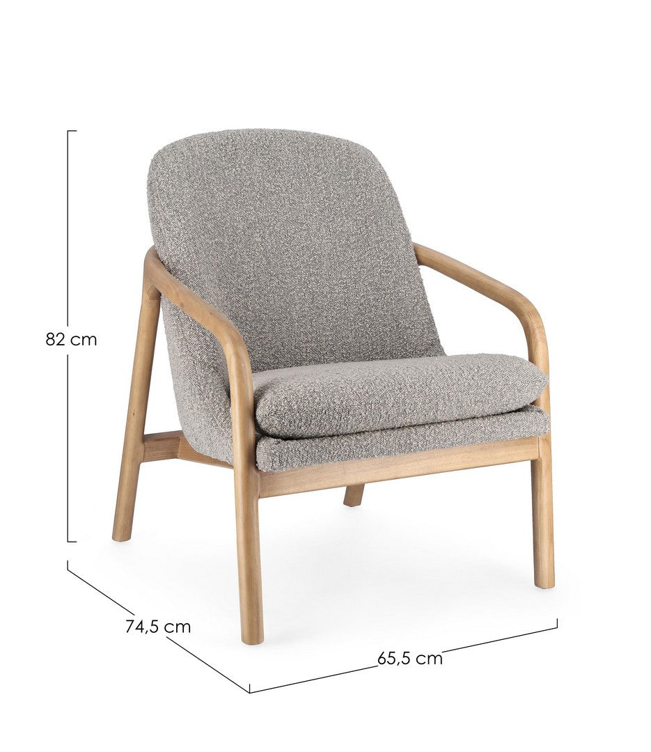 POLTRONA ELAIDE STONE