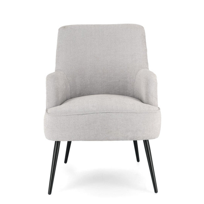 POLTRONA ERNESTINE GRIGIO CHIARO