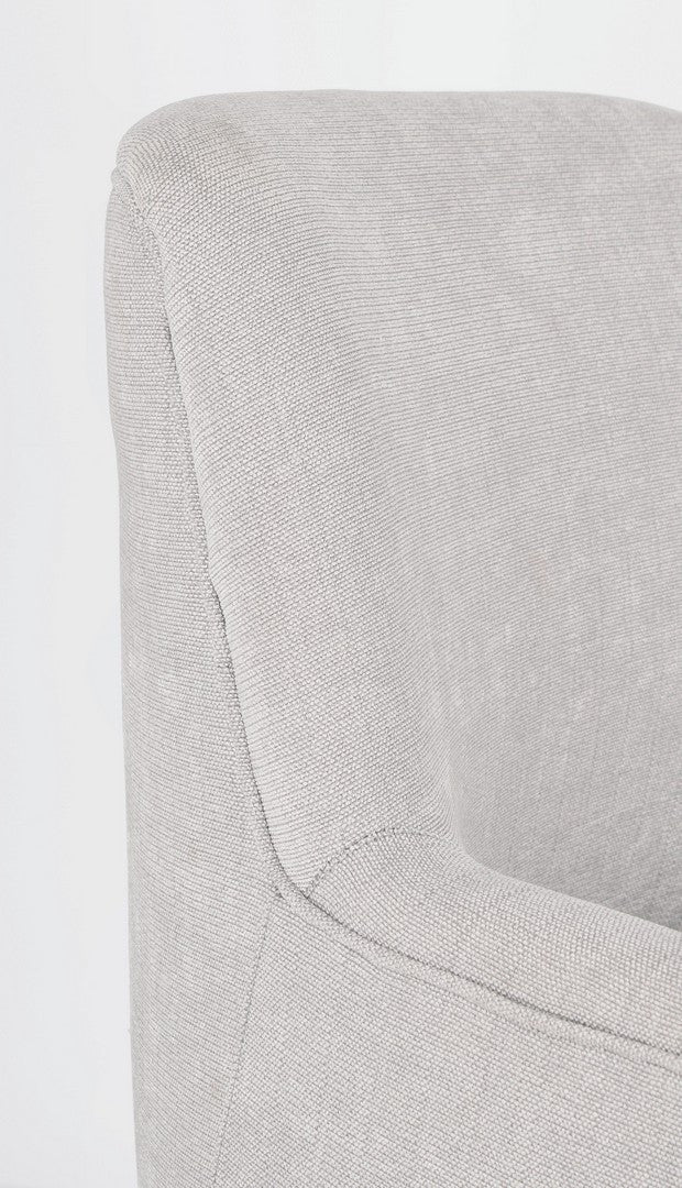 POLTRONA ERNESTINE GRIGIO CHIARO